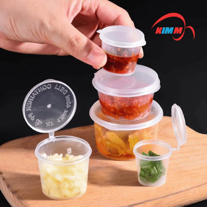 hộp nhựa nắp liền đựng gia vị